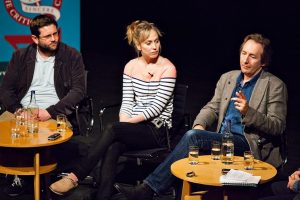 Critics Centenary 2013 - Industry – Jonathan Church with David Eldridge with Hattie Morahan