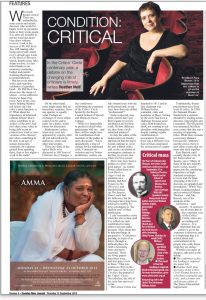 Camden New Journal - Critics' Circle Centenary announcement by Heather Neill